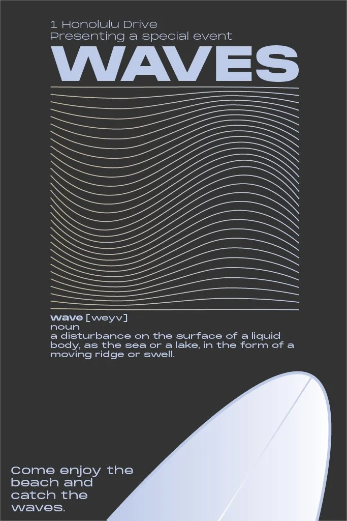 Blue Waves poster